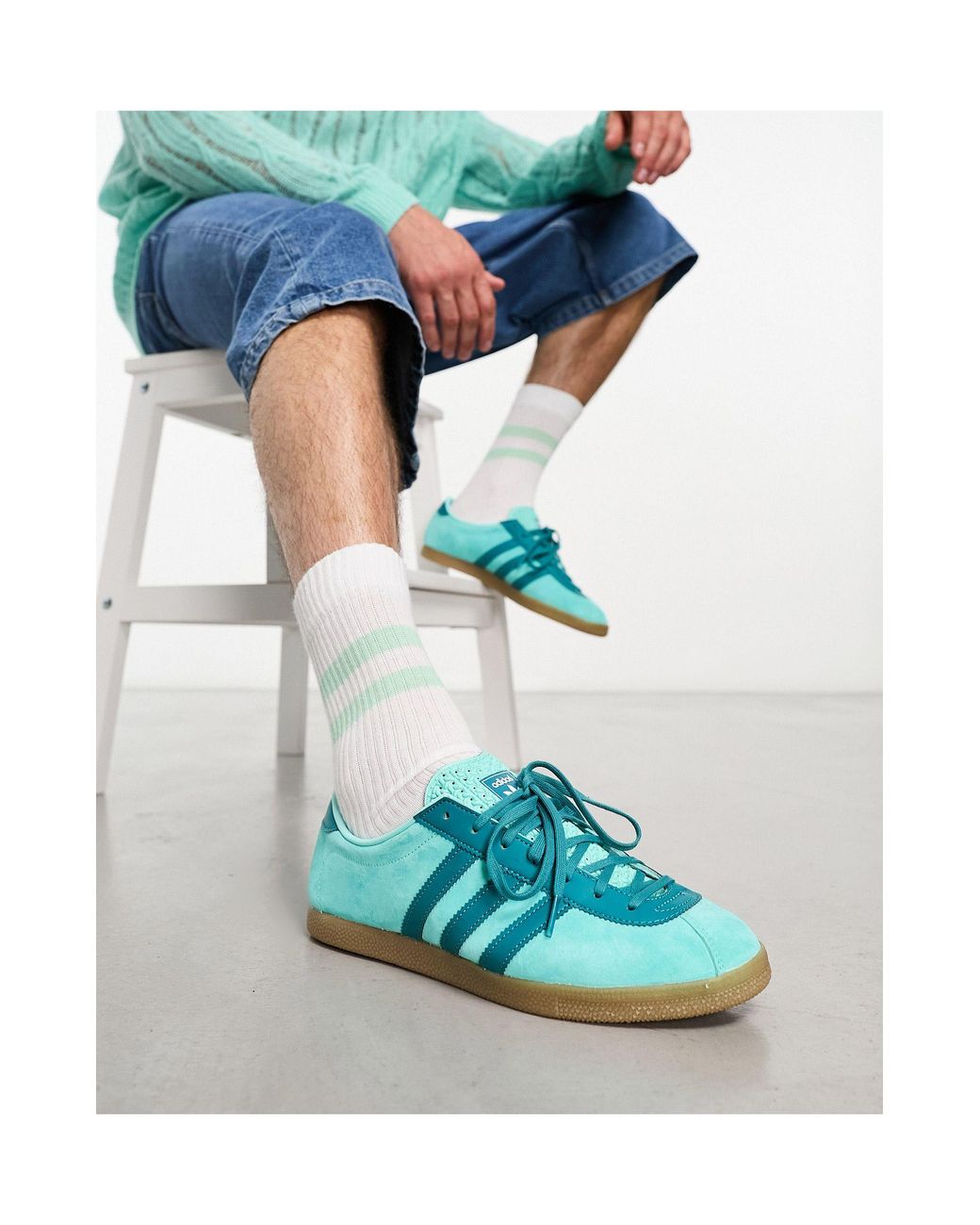 Adidas gum sole clearance trainers