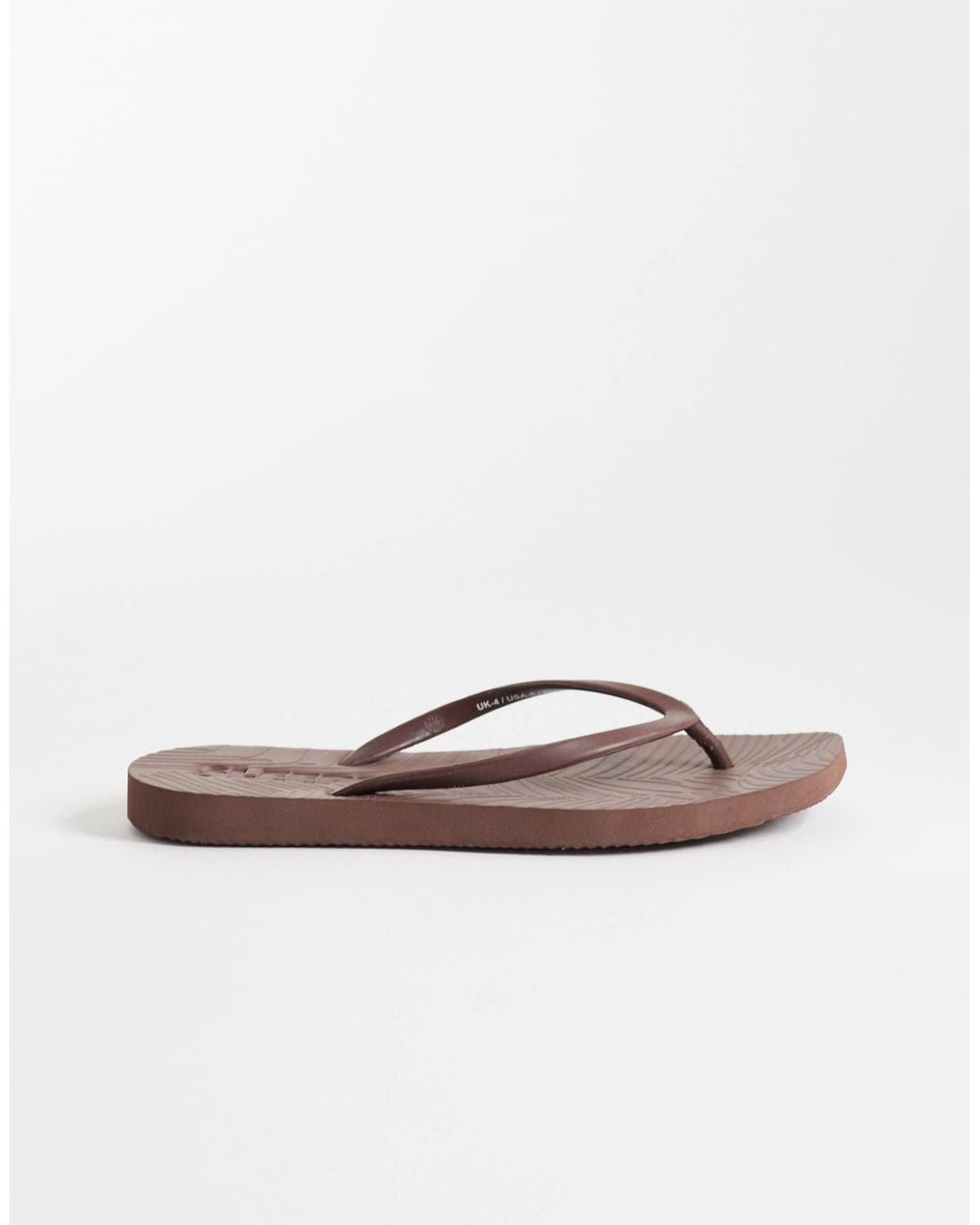 Sleeper Brown Tapered Flip Flops