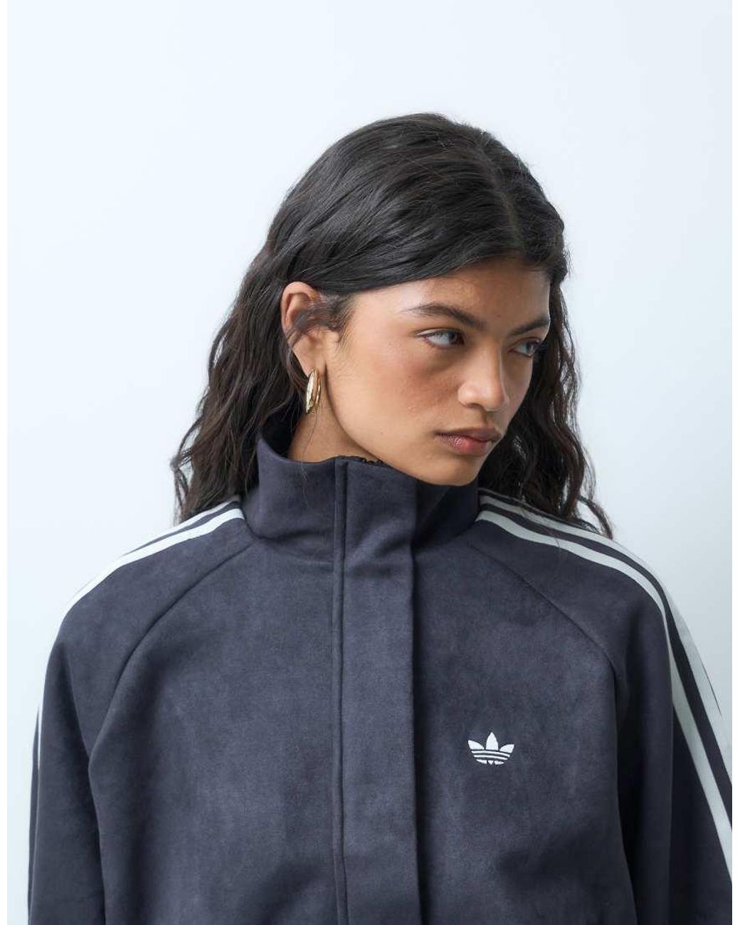 Adidas Originals Blue Suede Track Top