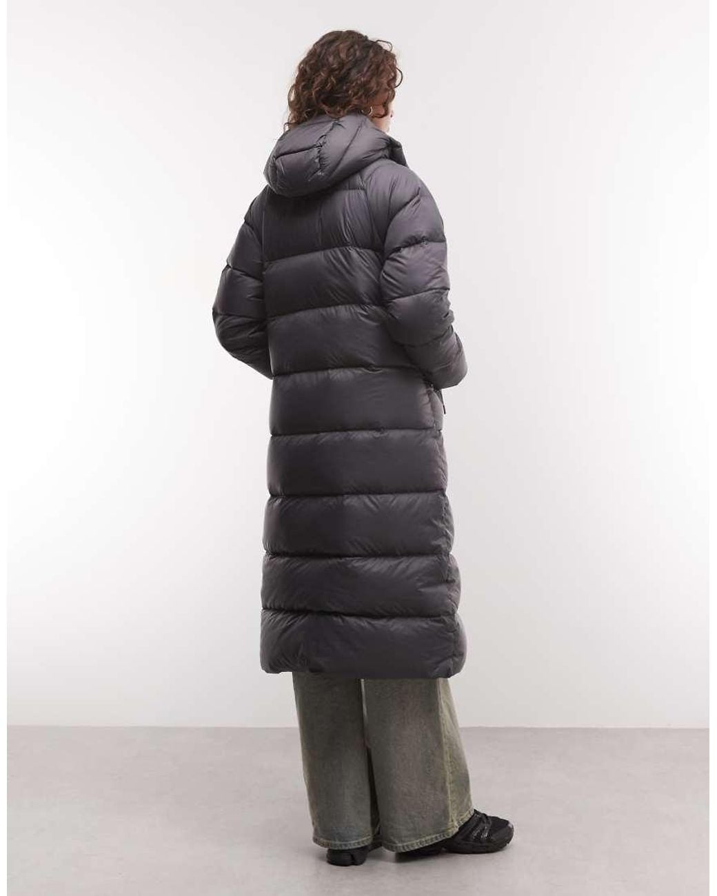 The North Face Gray Hydrenalite City Down Long Parka Jacket
