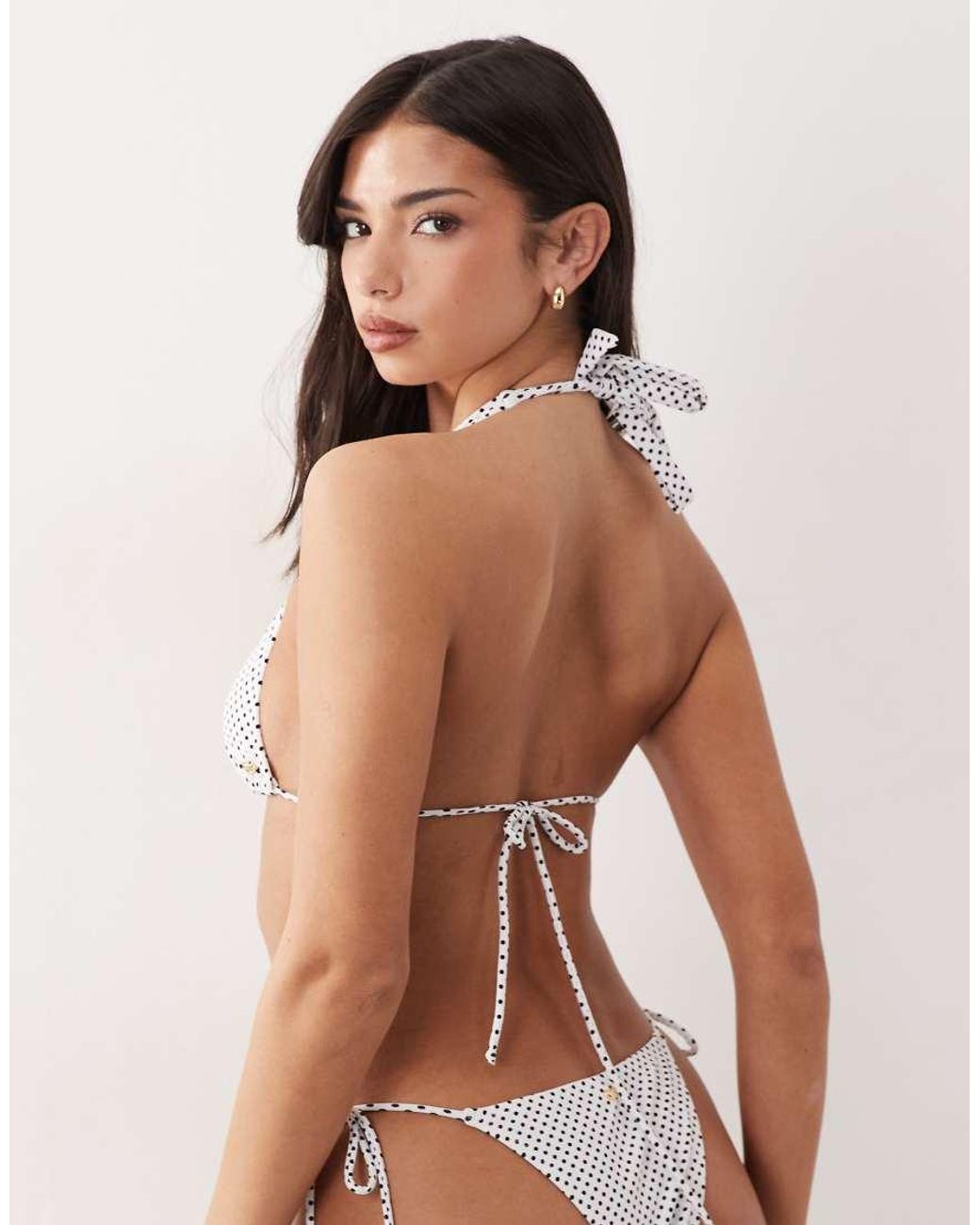 Candypants Brown Halterneck Bikini Top