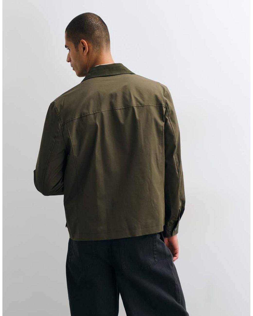 Mango Green Barn Jacket for men