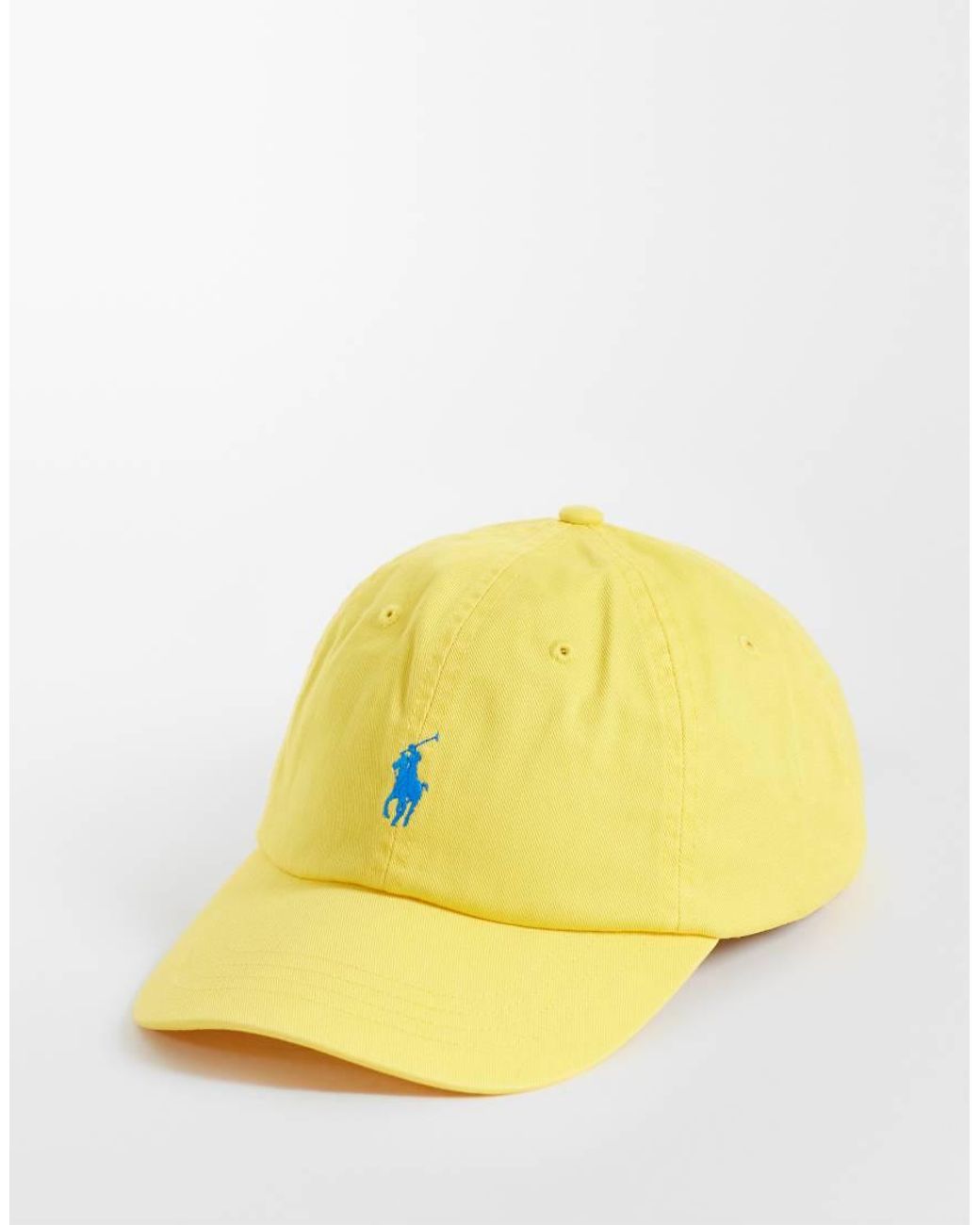 Polo Ralph Lauren Yellow Icon Logo Baseball Cap