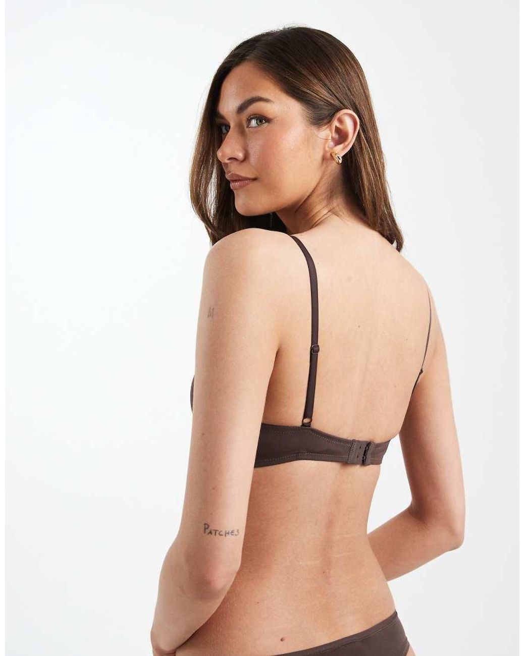 ONLY Brown Moulded Bra