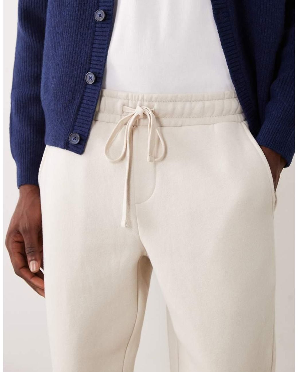 Cotton On Blue Relaxed Track Sweatpants for men