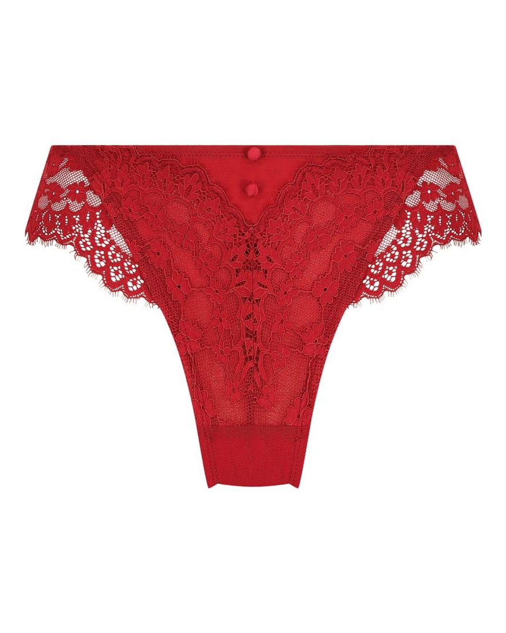 Hunkemöller Red Daisy Brazilian