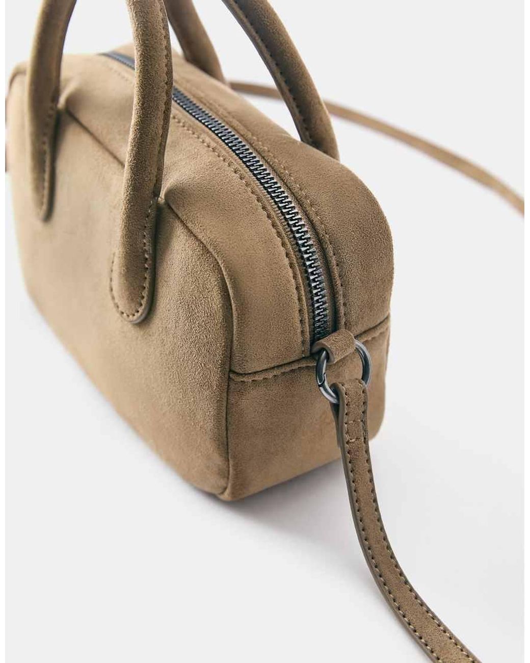 Pull&Bear Natural Mini Crossbody Bag