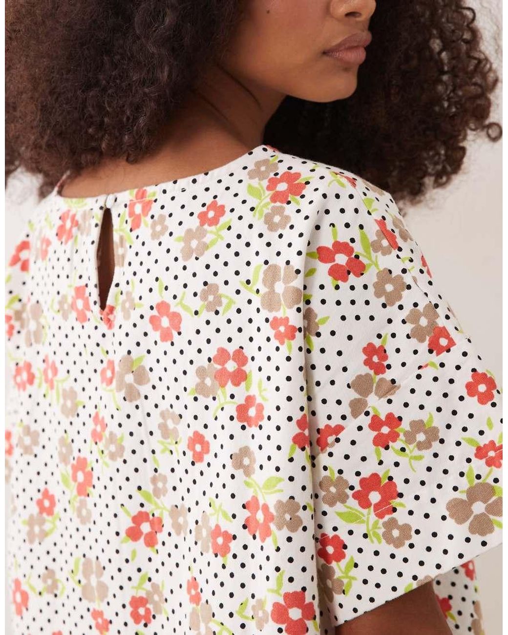 ASOS Multicolor Hybrid T-shirt Mini Dress