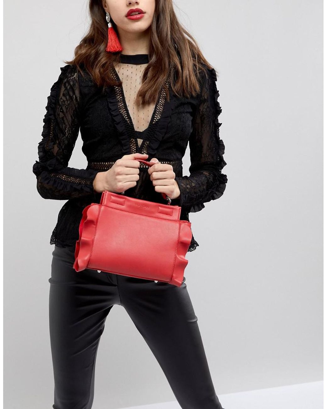 Sac morgan rouge hot sale
