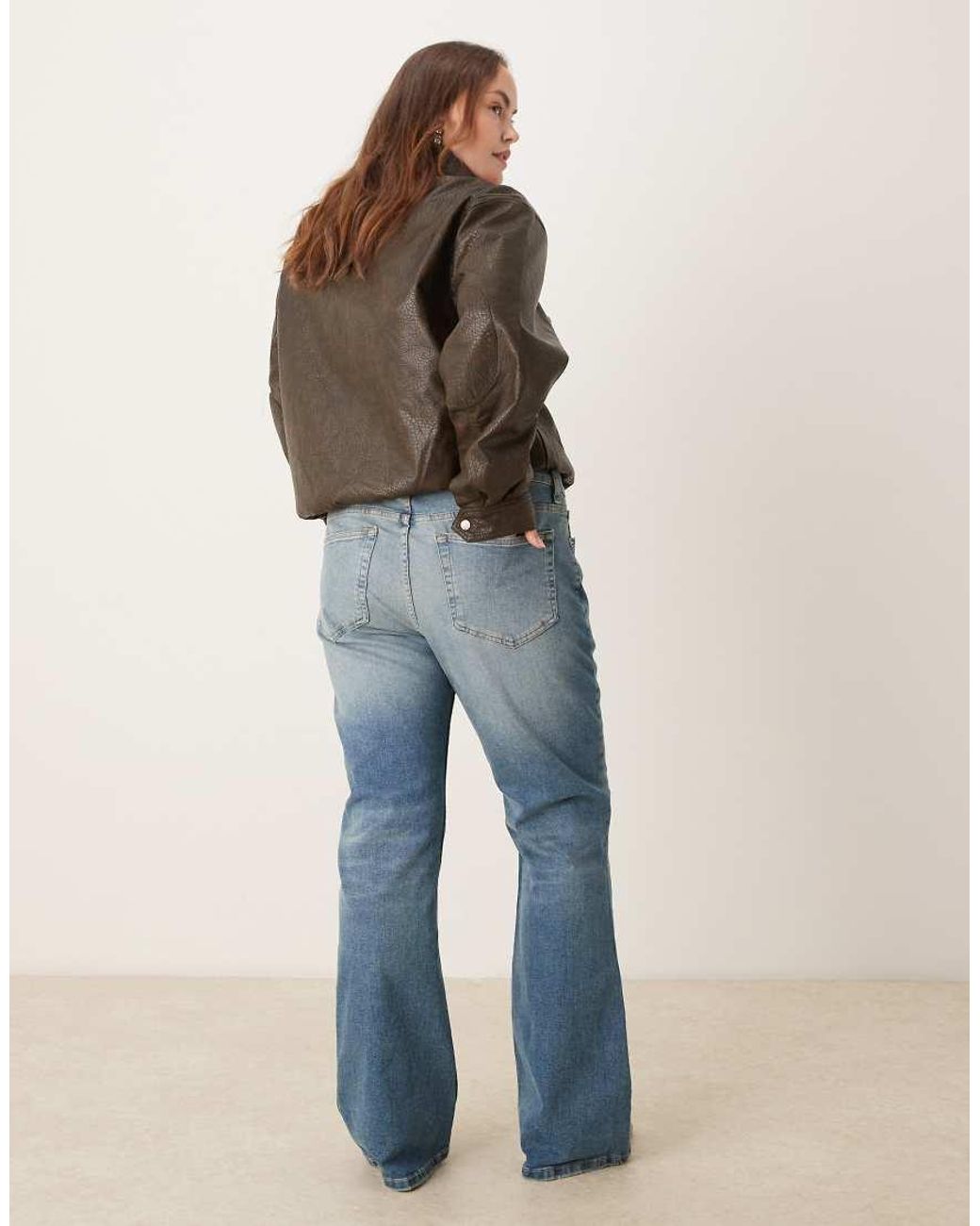 ASOS Asos Design Curve in het Blue
