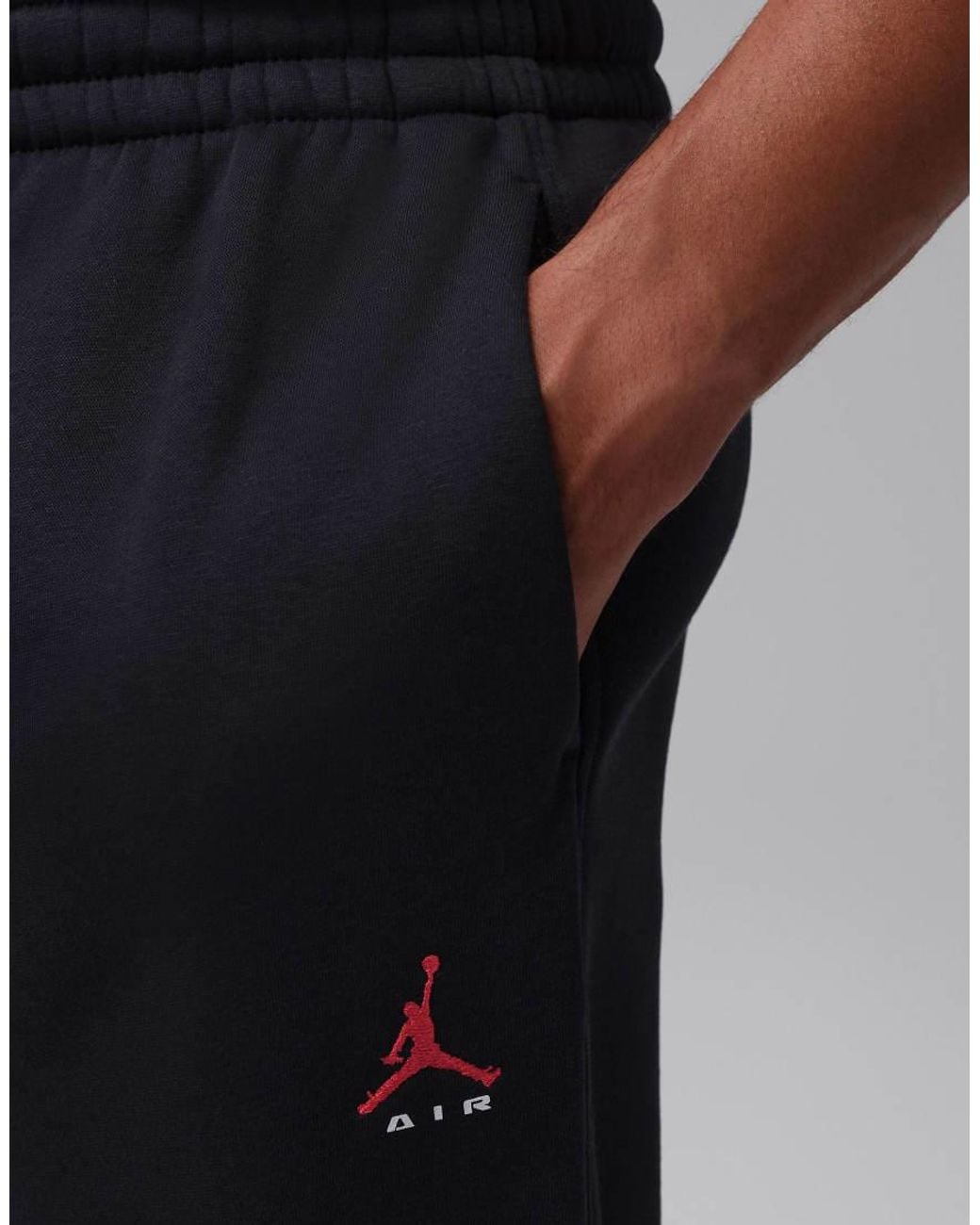 Nike Blue Jordan Brooklyn Fleece Cuffed Trousers for men