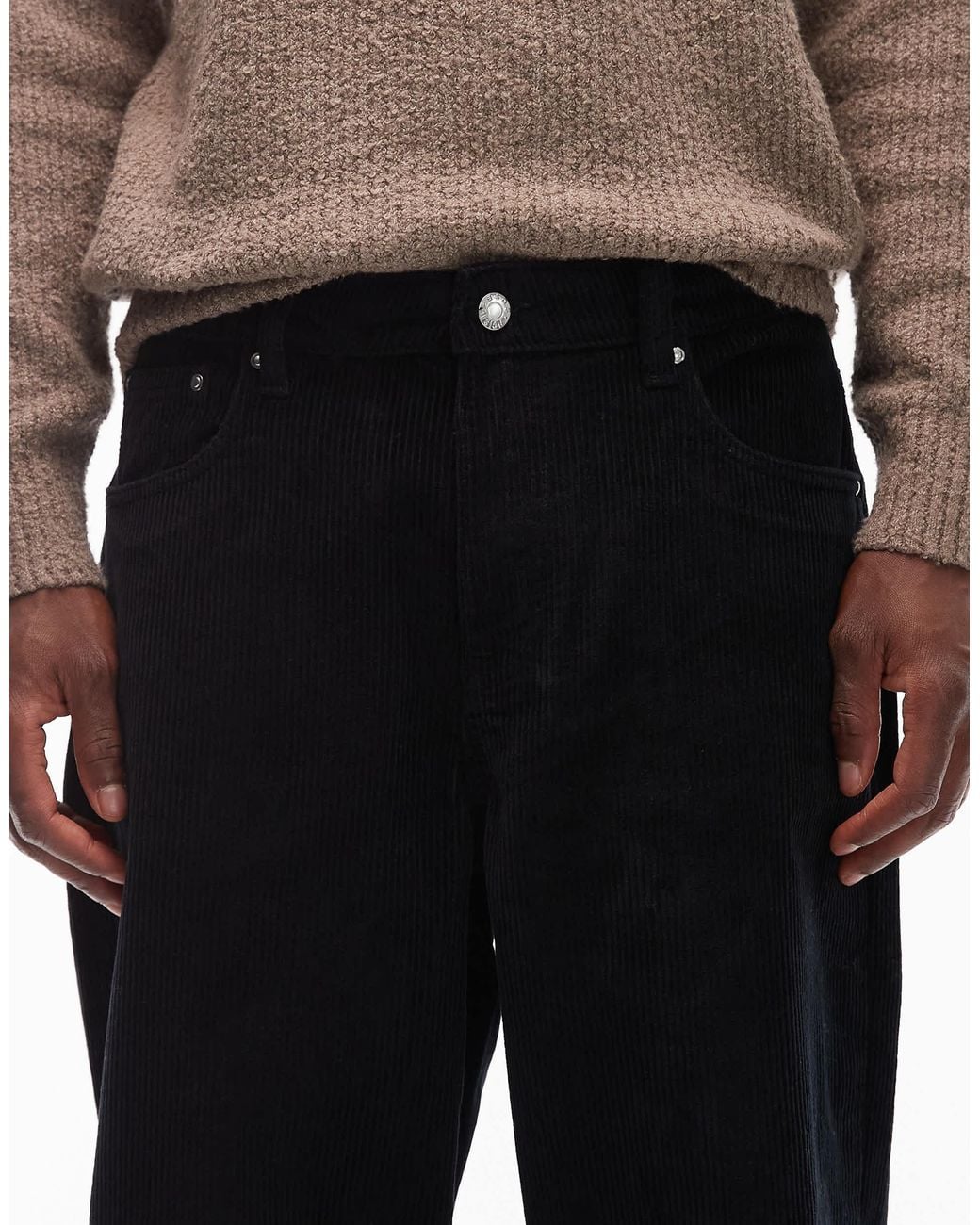 ASOS Black baggy Pants for men