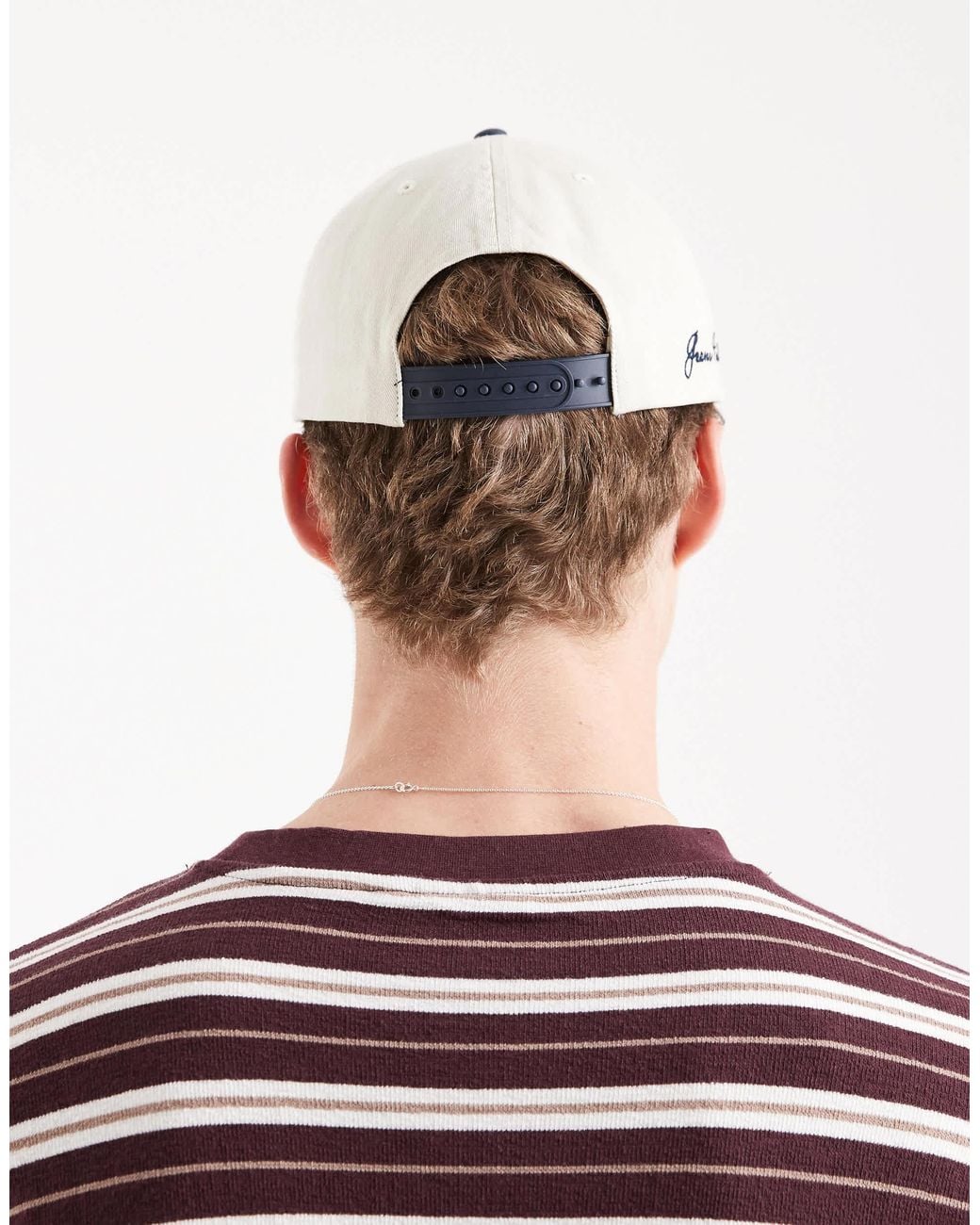 Jack & Jones Blue Archive Baseball Cap for men