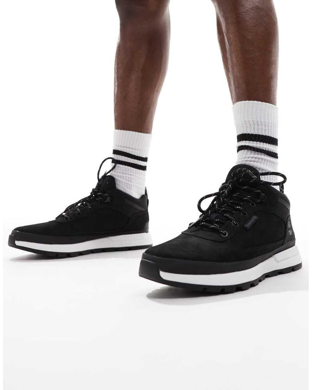 Timberland black low deals