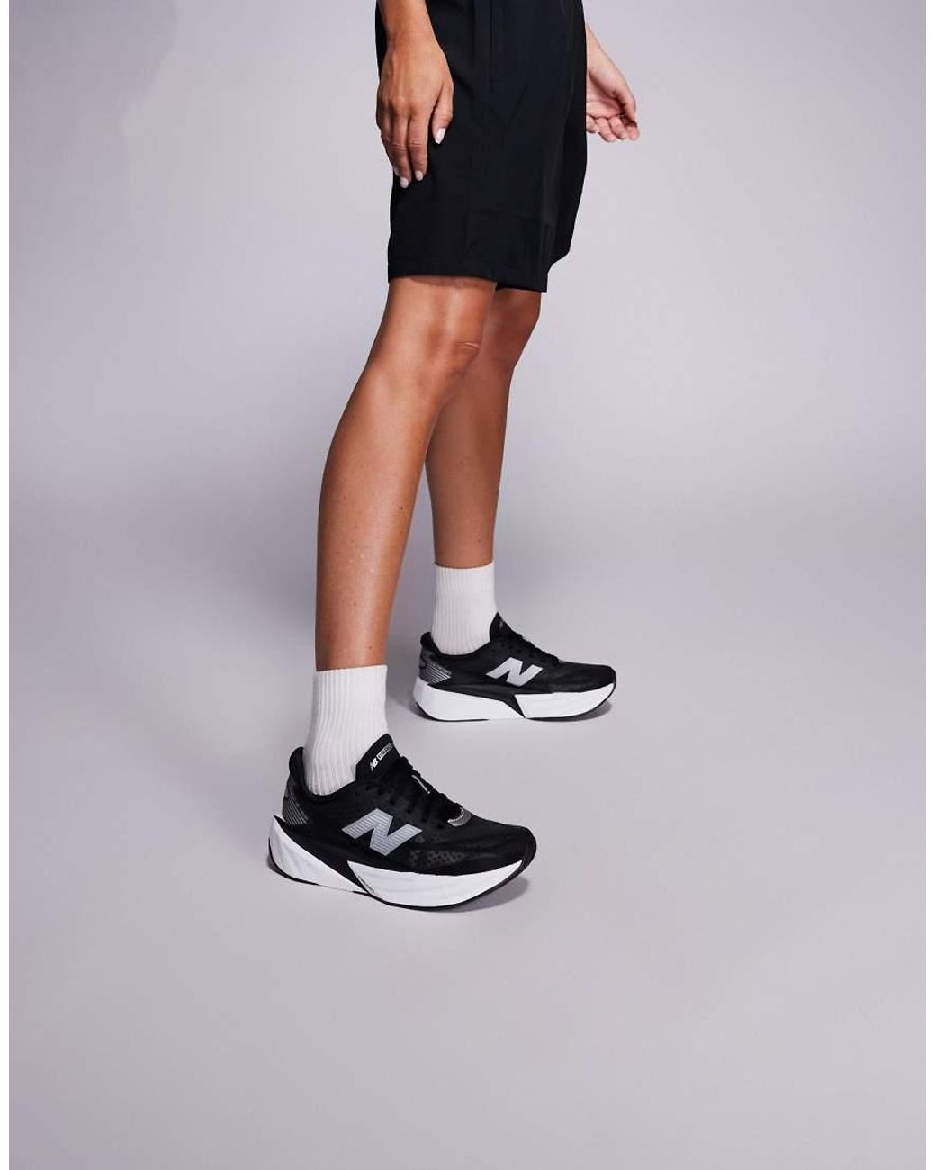 New Balance Metallic Fuelcell Rebel V5 Womens Running Trainers