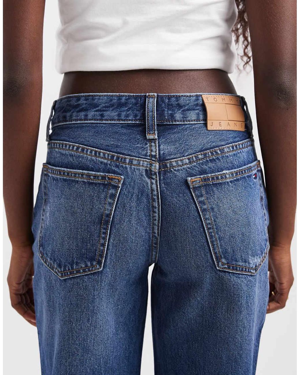 Tommy Hilfiger Blue Sophie Low Rise Straight Fit Jeans