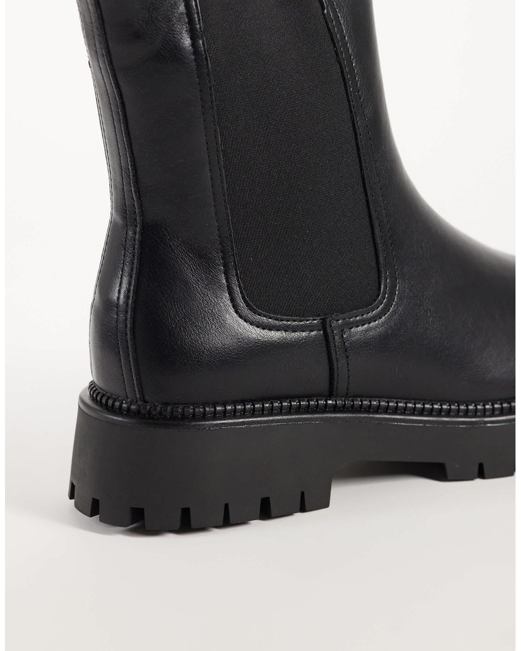 Glamorous Black Grobe stiefeletten