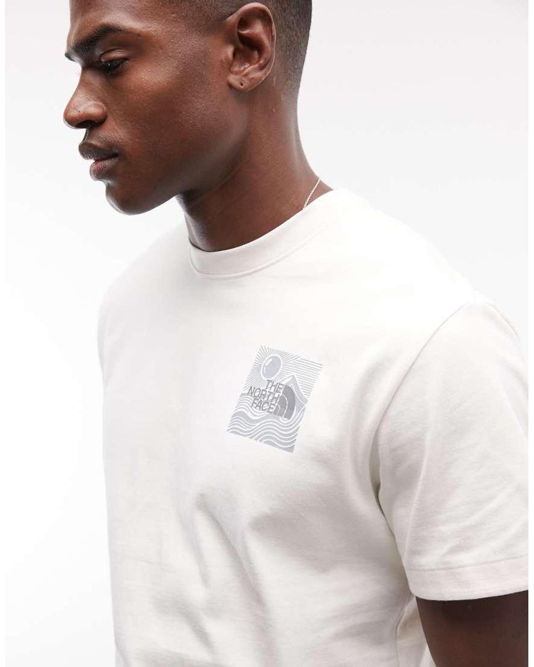 The North Face White Mountain Escape Backprint Relaxed T-shirt for men