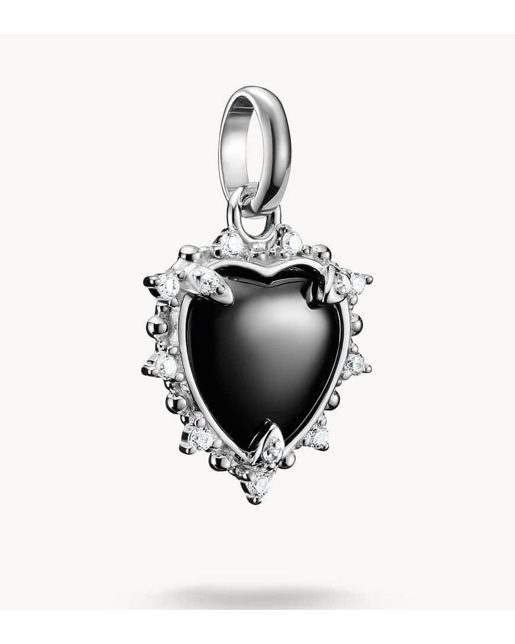 Thomas Sabo Brown Charm Pendant Vintage Heart Connect