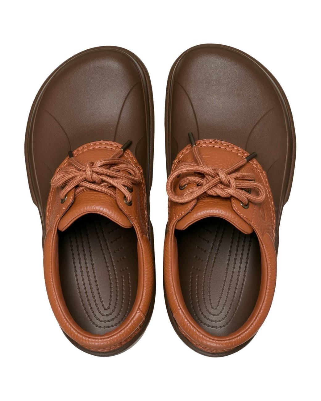 CROCSTM Brown Axle Low Clogs for men