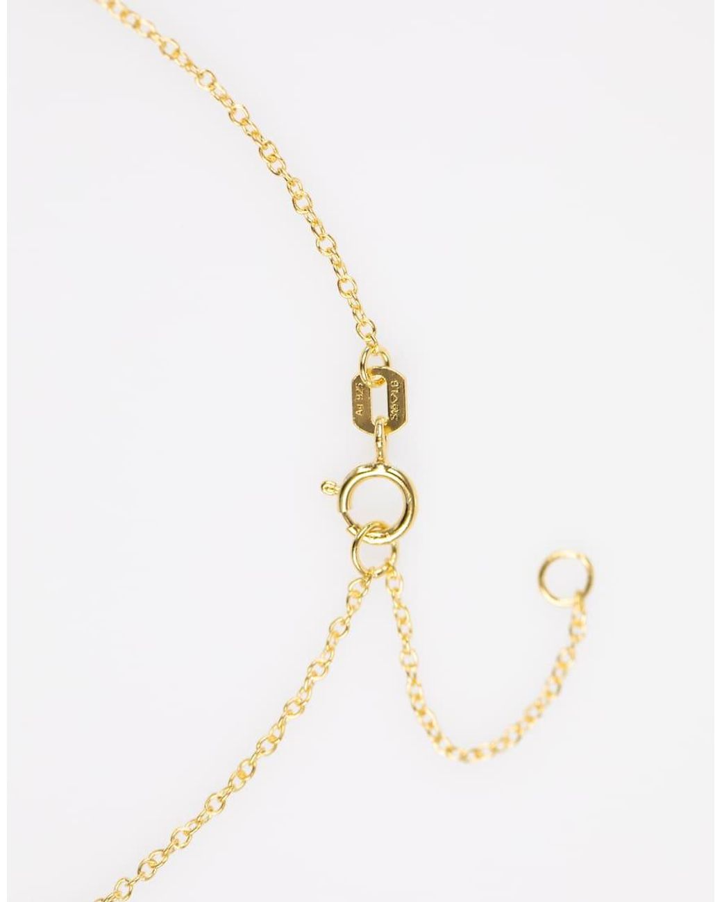 Lovisa White Plated Sterling Cubic Zirconia Halo Necklace