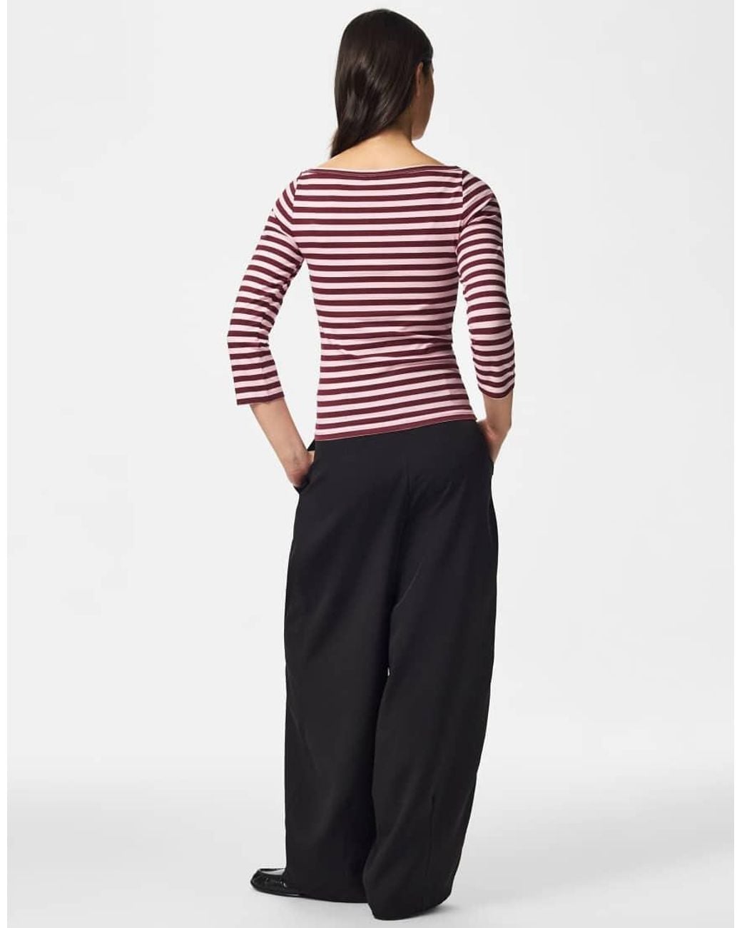Pieces Red 3/4 Sleeved Top