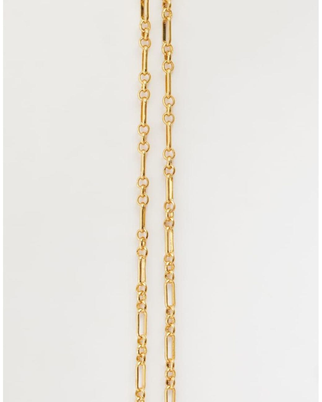 ASOS White 14k Plated Chain Necklace