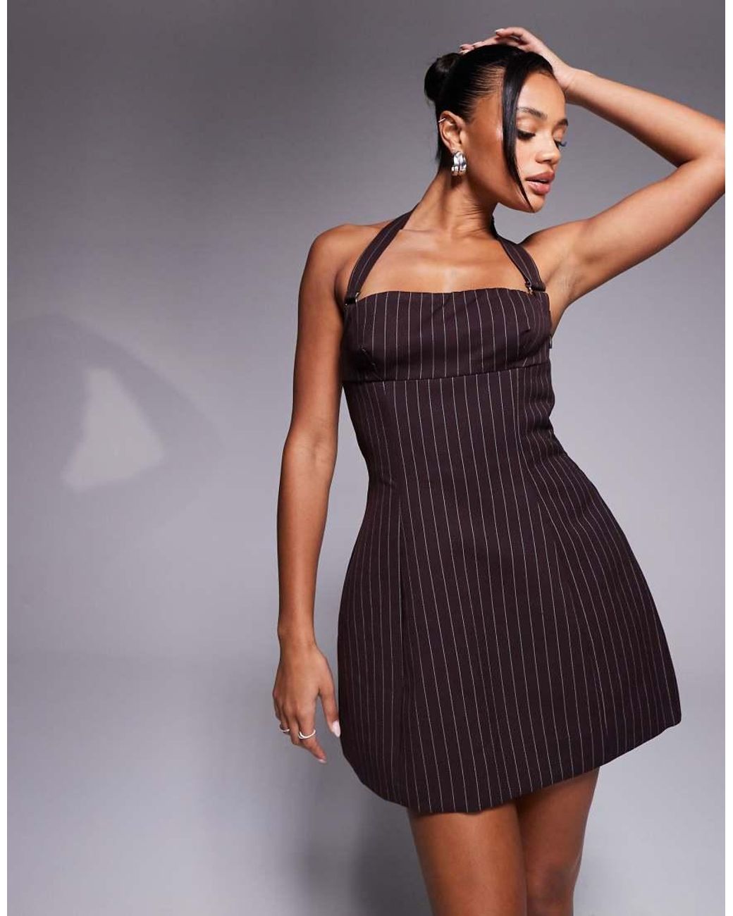 oh polly black and white dress Oh Polly Black Rene Long Sleeve Asymmetric Hem Mini Dress UK 8