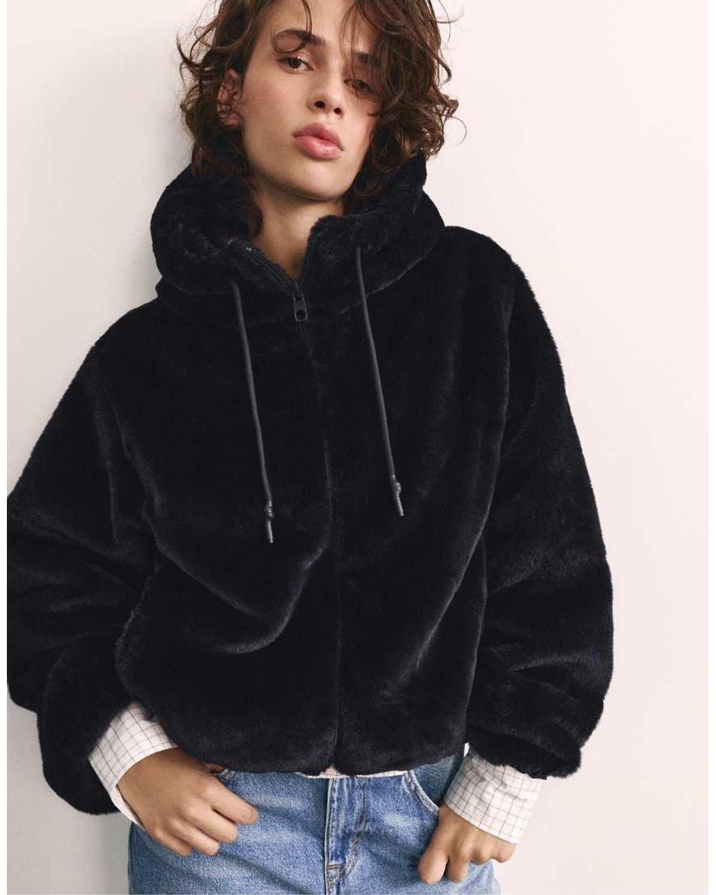 Giacca Con Cappuccio di Pull&Bear in Blue