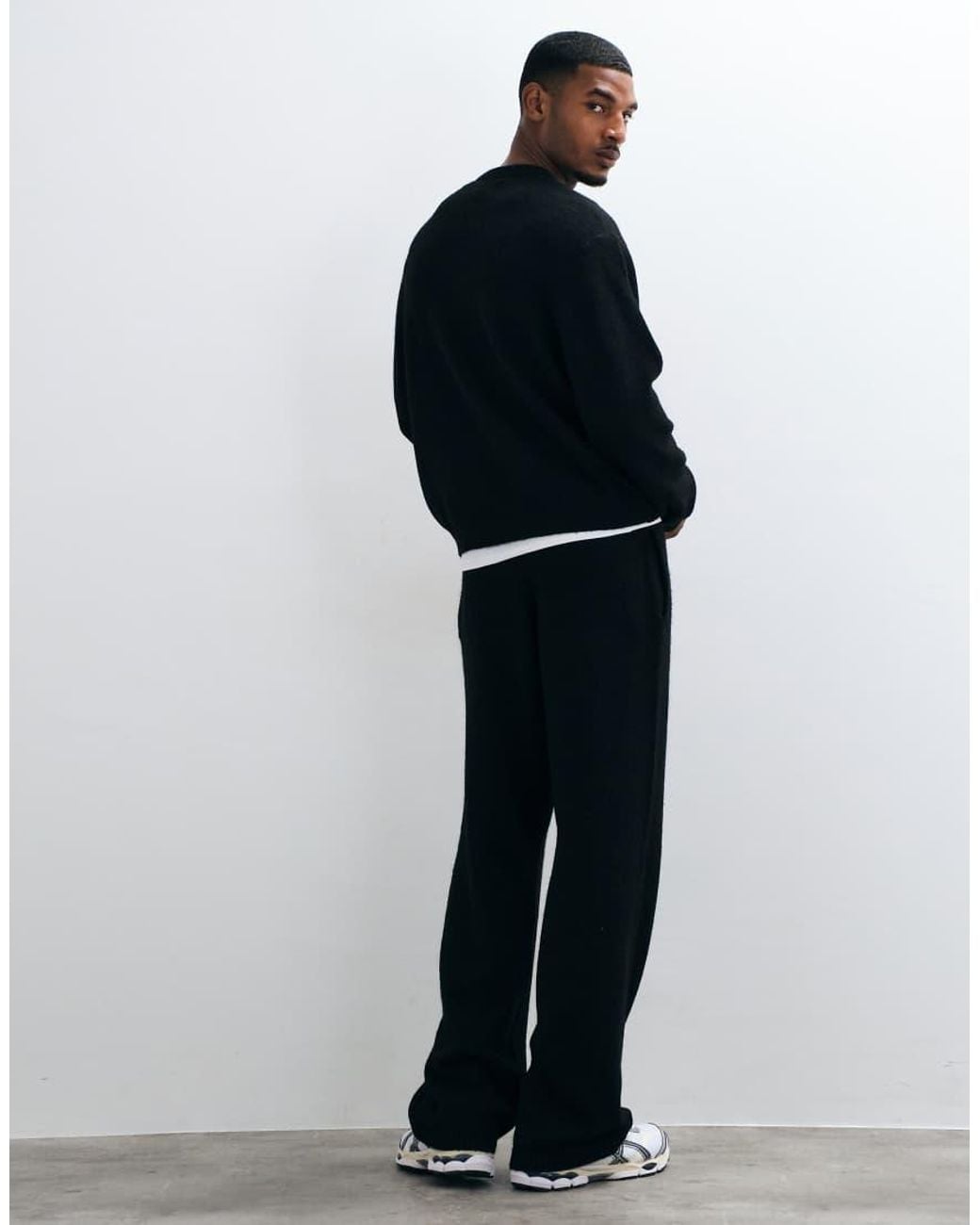 Jack & Jones Blue Logo Knit joggers for men