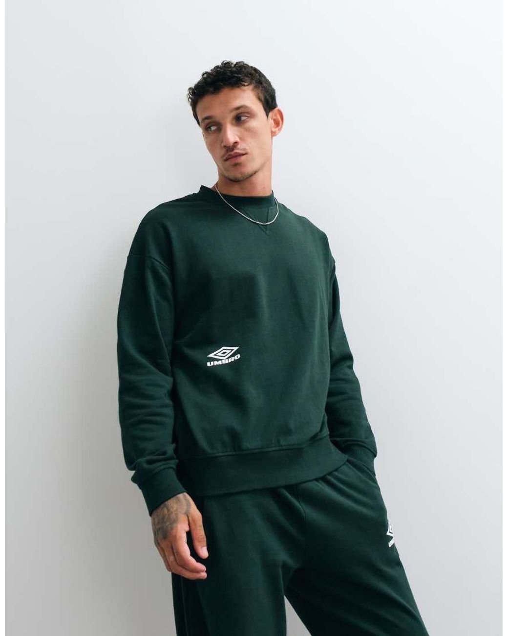 Umbro Green Culture Sweat for men