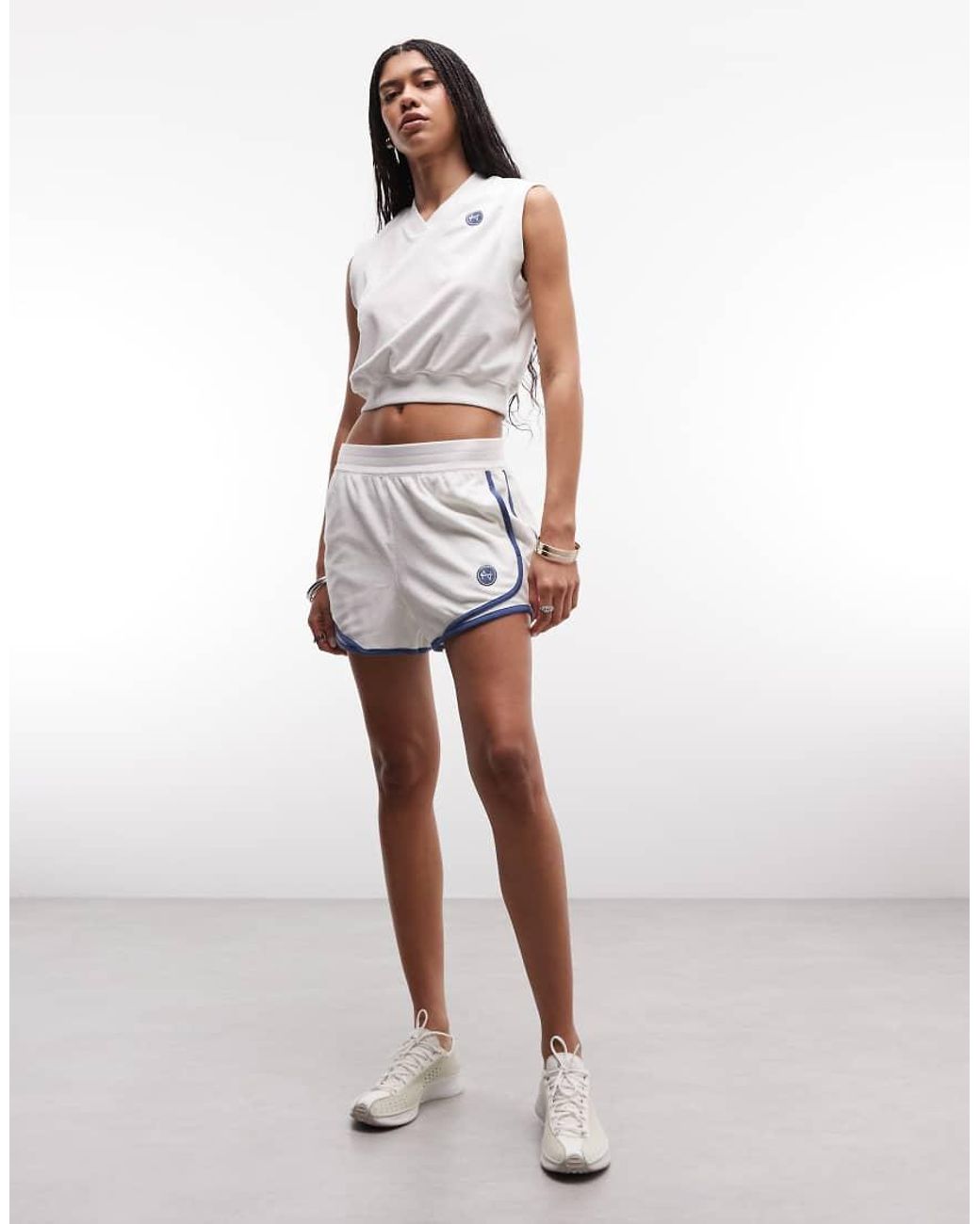 Nike White Chill French Terry Tank