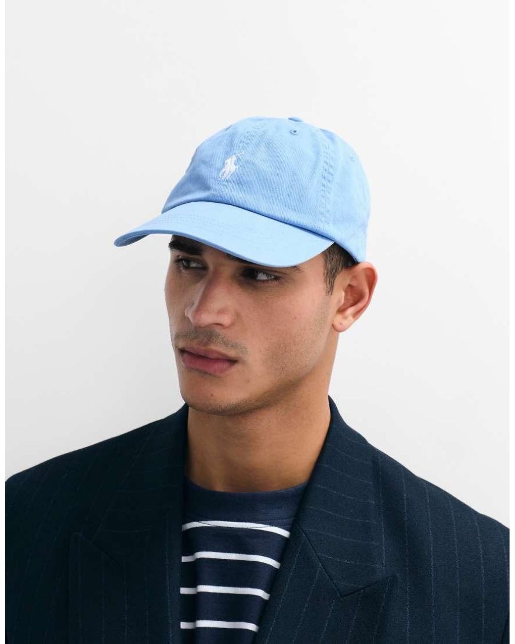 Polo Ralph Lauren Blue Icon Logo Twill Baseball Cap for men