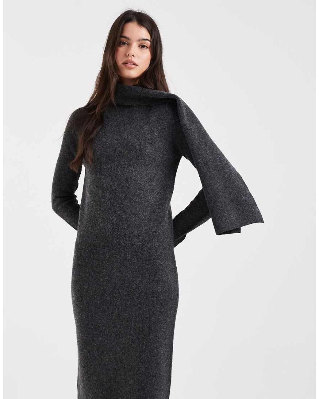 ASOS Blue Scarf Maxi Dress