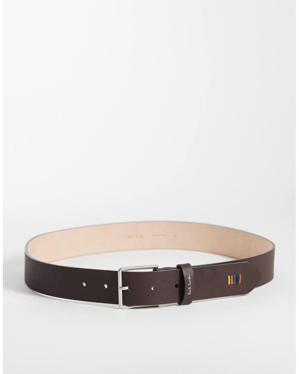 Ceinture avec couture multicolore - noir Paul Smith pour homme en coloris Gray