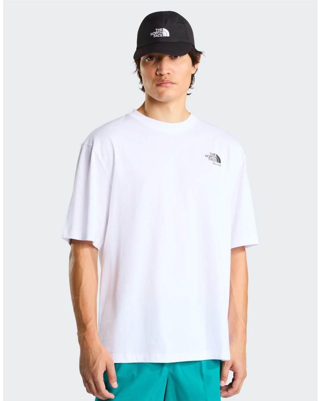 The North Face White M Let's Be Buddies Oversized Ss Tee for men
