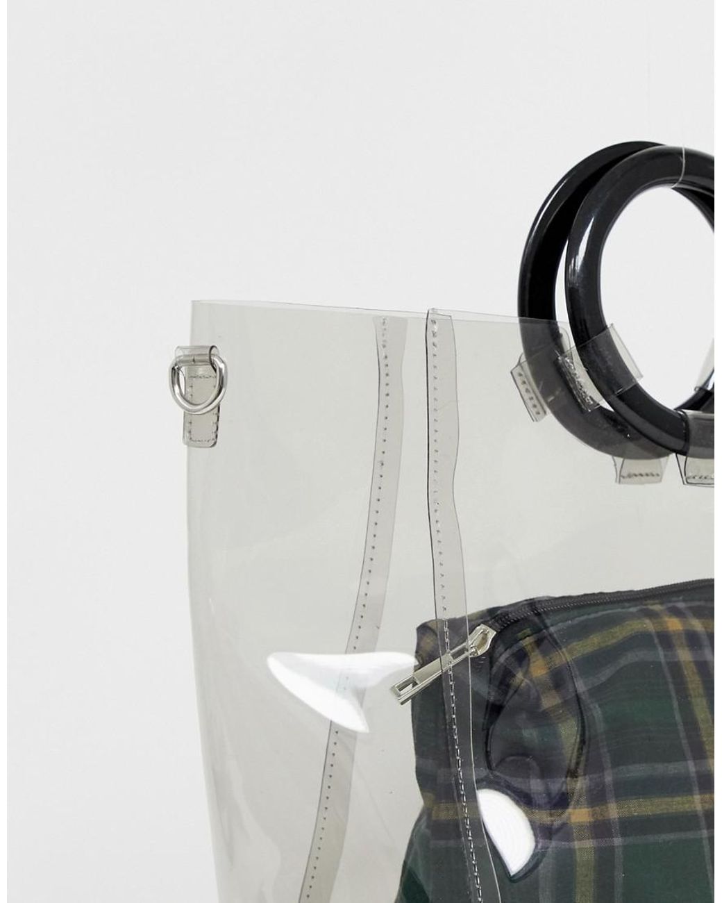 black perspex bag