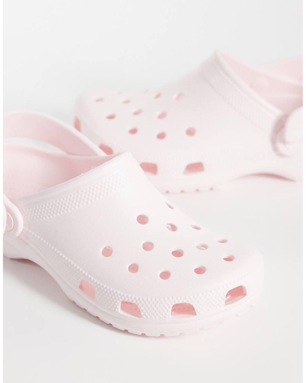 CROCSTM Pink Classic Buckle Clog