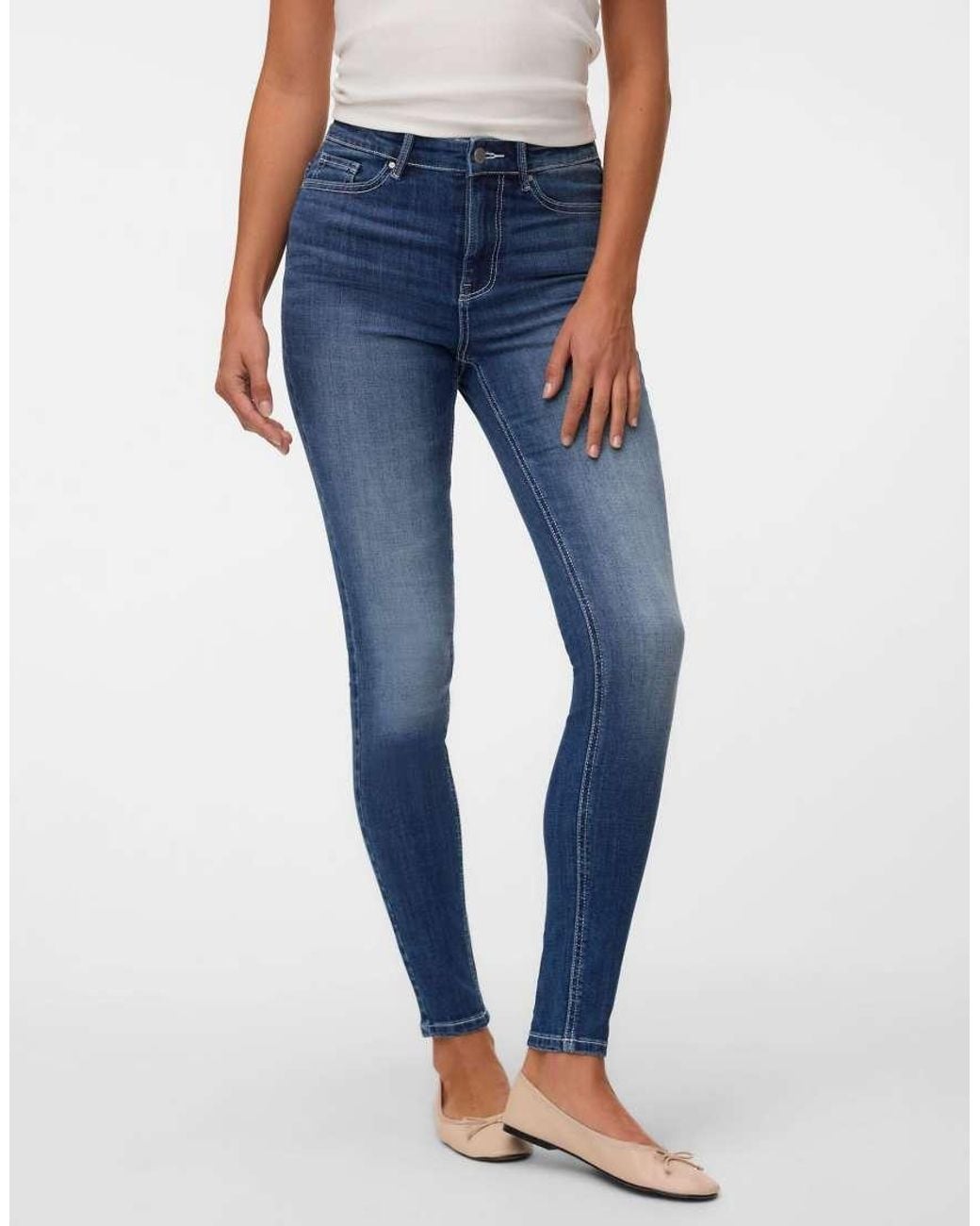 Vero Moda Blue Skinny Fit Jeans