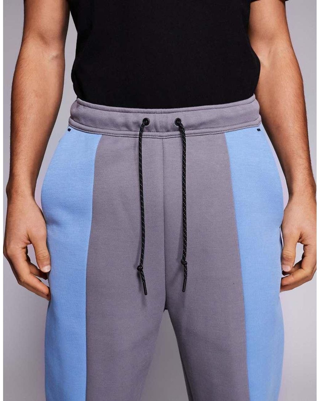 Nike Blue Tech Pro Track Sweatpants for men