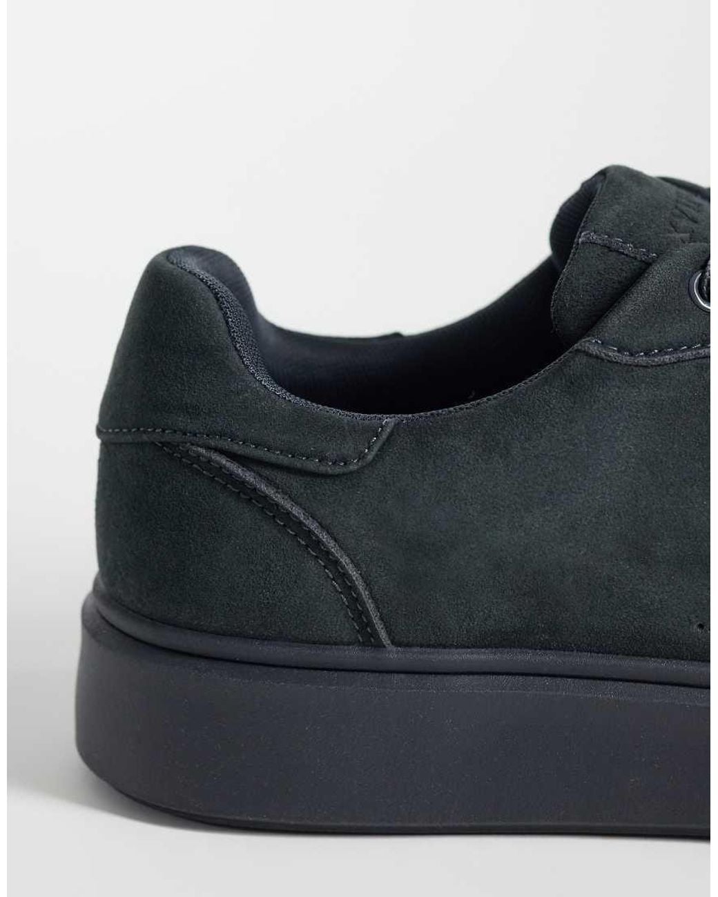 ASOS Blue Smart Lace Up Sneakers for men