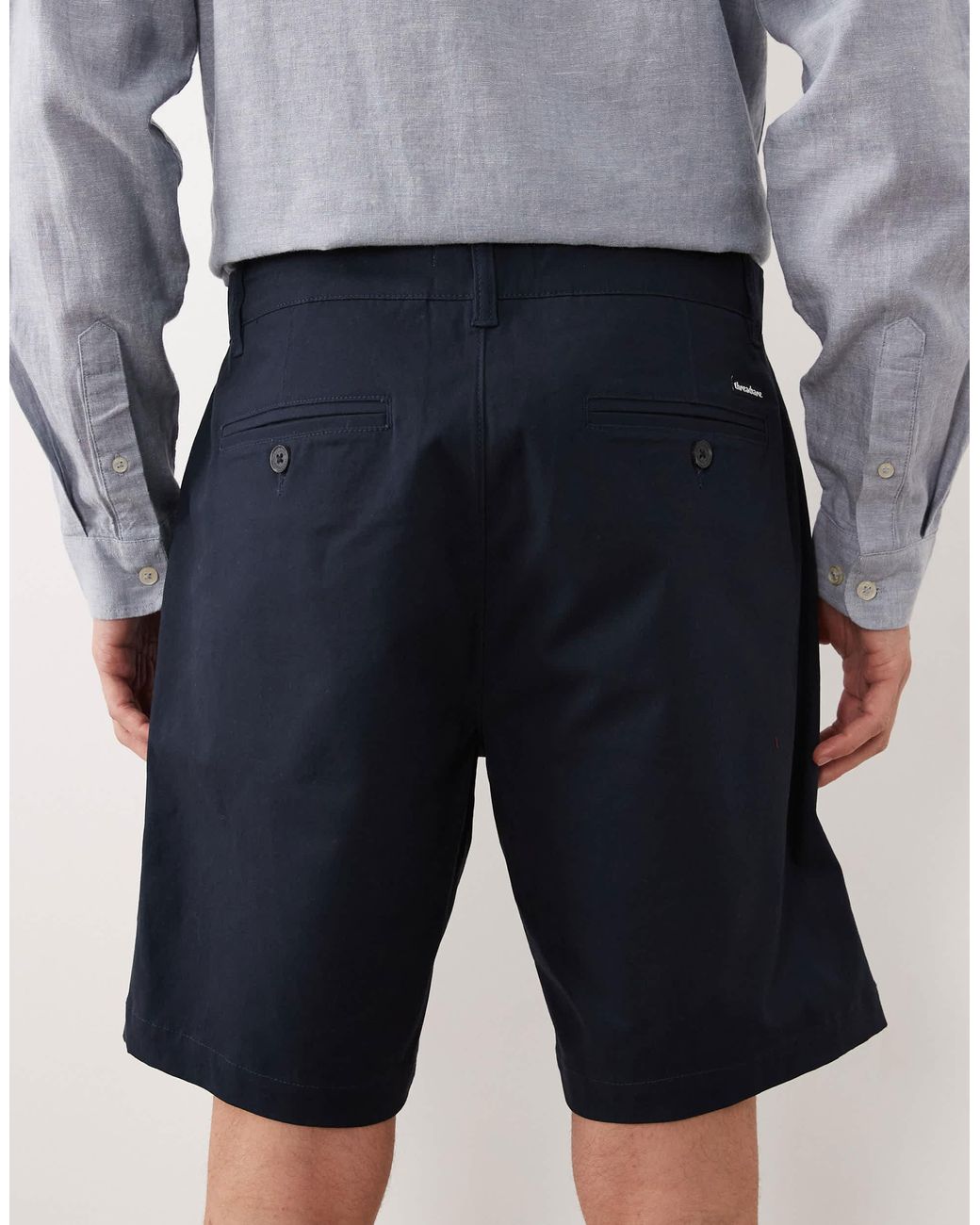 Threadbare – chino-shorts in Gray für Herren