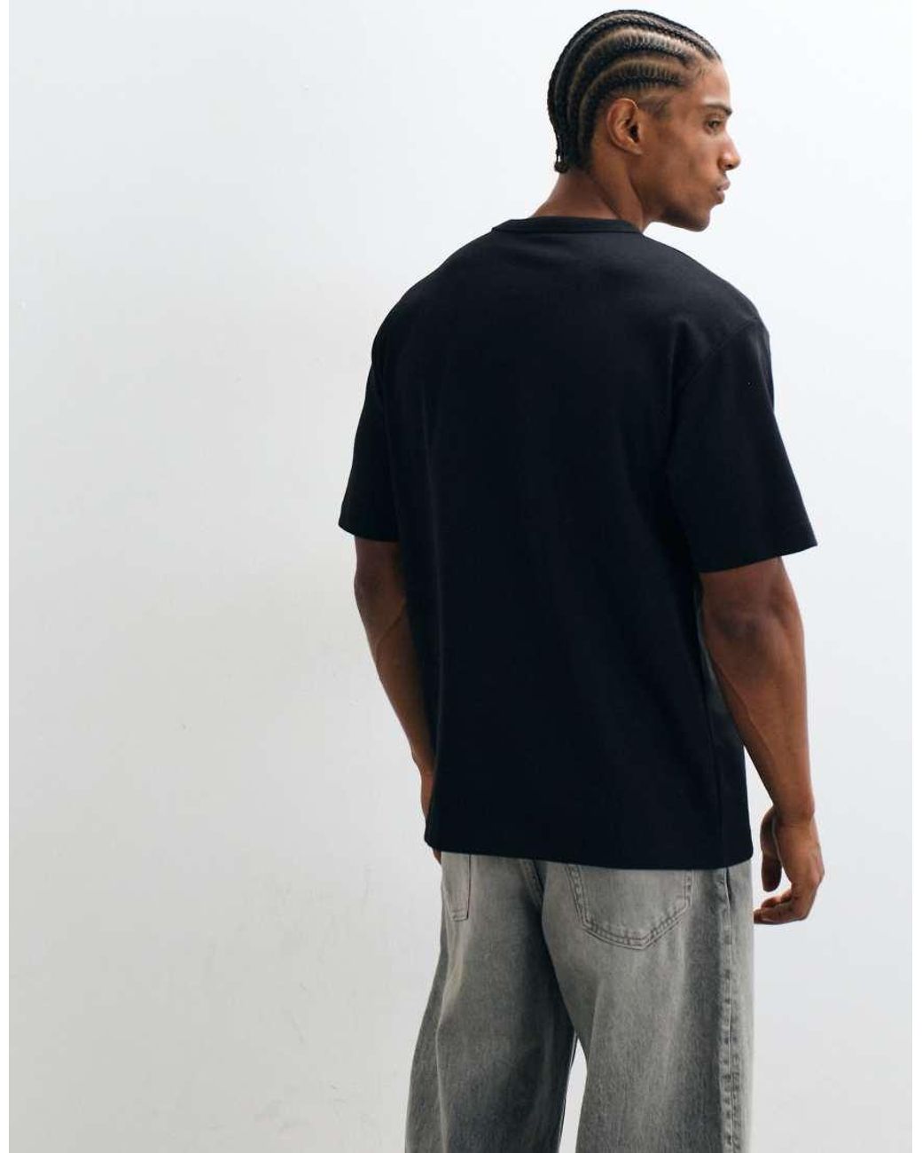 ASOS Blue Breathemax Heavyweight Relaxed T-Shirt for men