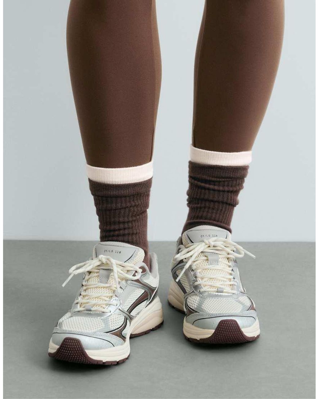 Oysho White Multi-piece Freetime Trainers