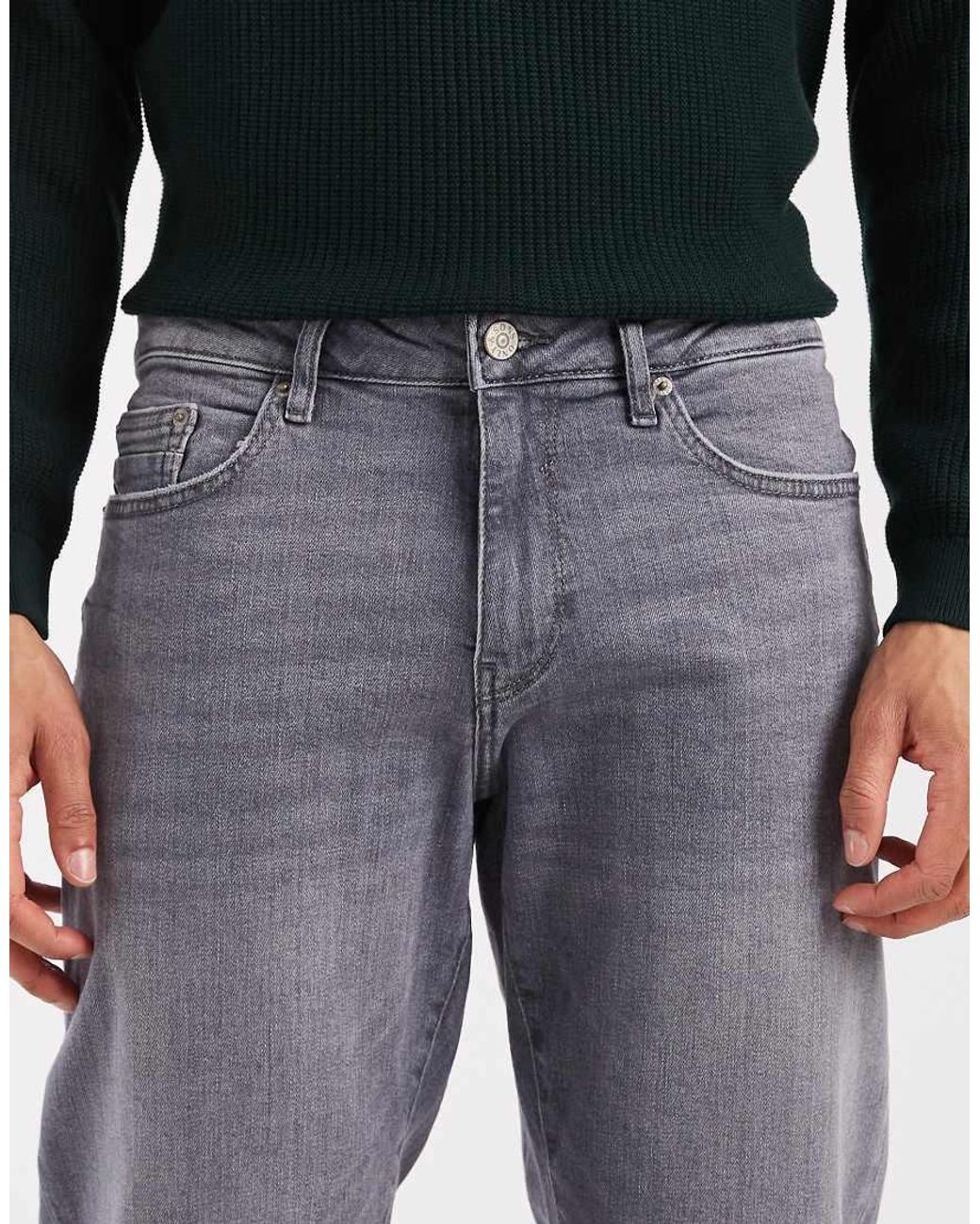 Only & Sons Multicolor Weft Regular Fit Jeans for men