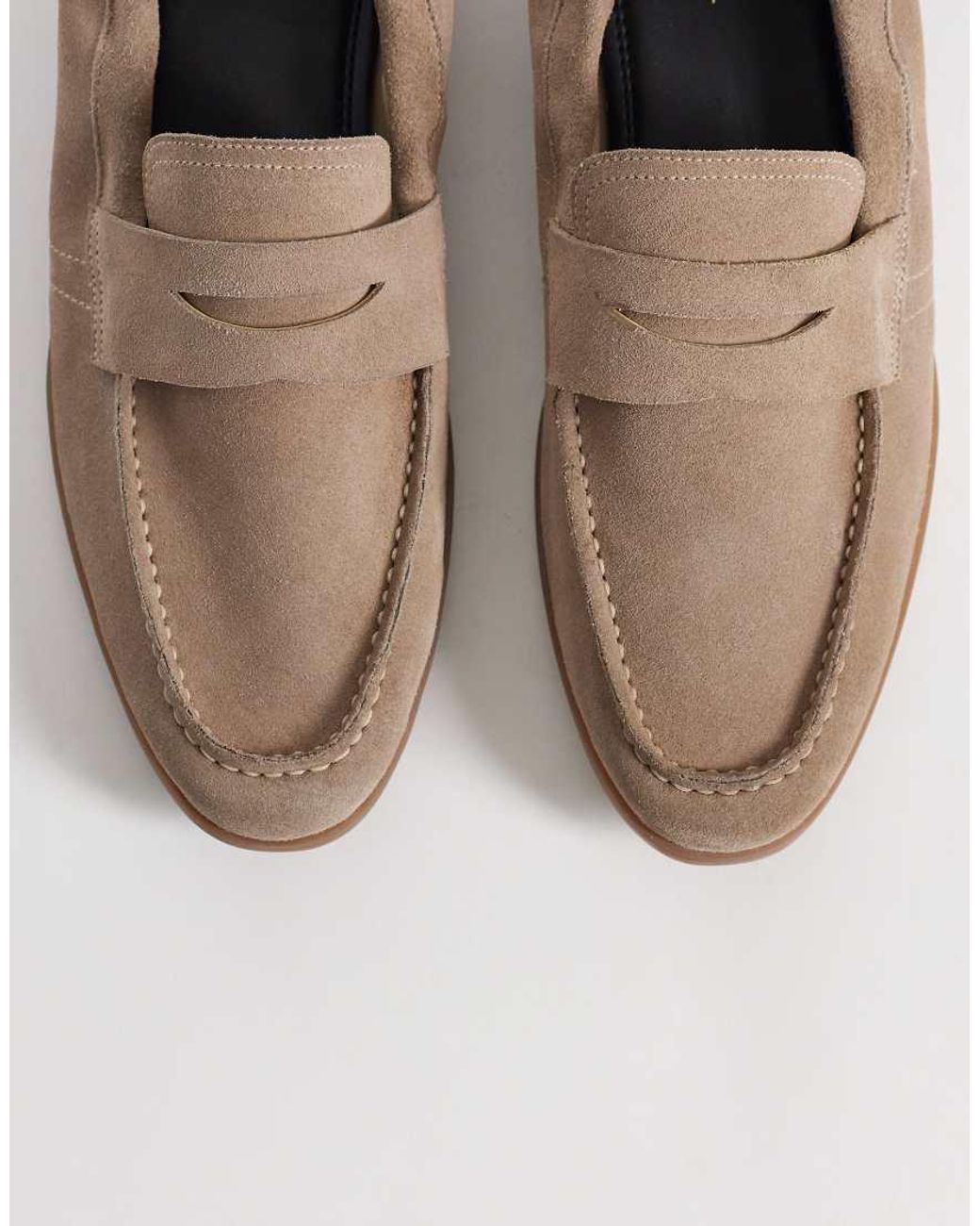 Walk London White Naples Rouched Loafer for men