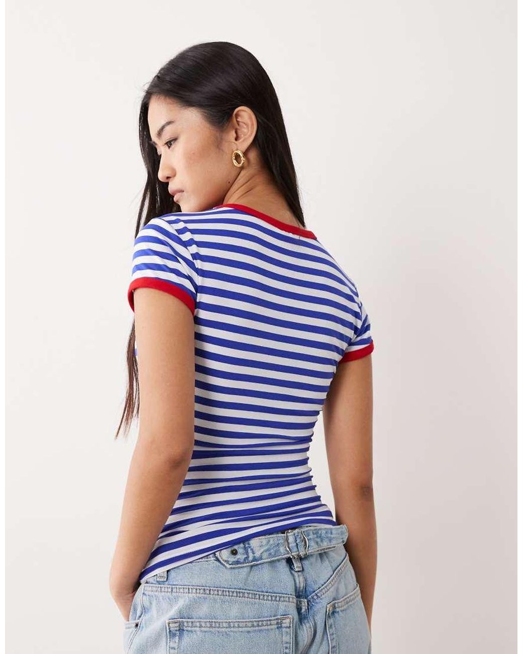 ASOS Blue Ringer Baby T-shirt
