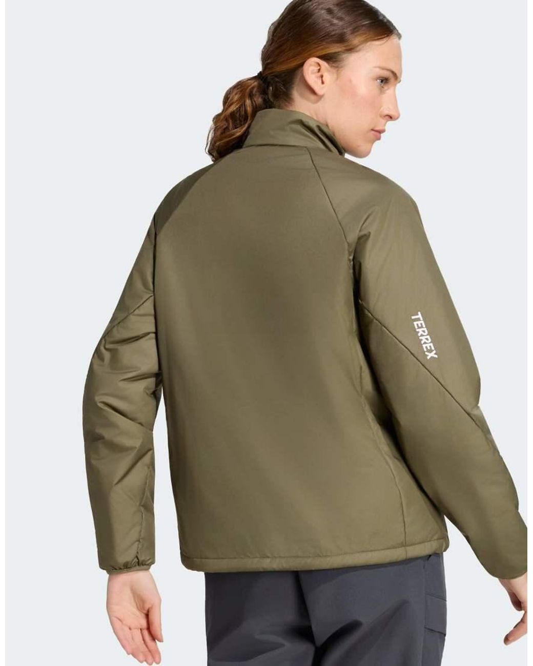 Adidas Originals Green Terrex Multi Climawarm Insulated Jacket