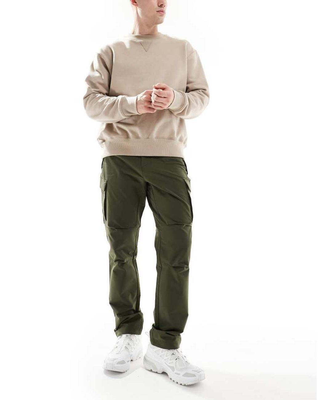 Regatta Green Questra Cargo Trousers for men