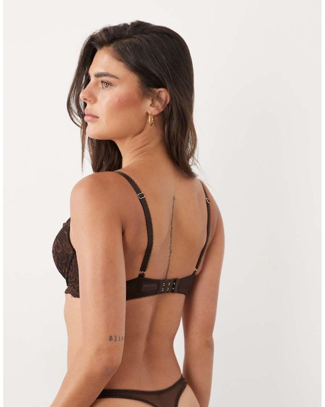 Boux Avenue Black Billie Balconette Bra